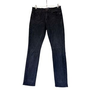 Lucky Brand Sofia Skinny Jeans Womens 12/31 Faded Black Denim 7W12933